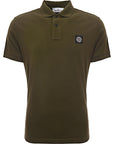 Stone Island Mens Polo Shirt In Green