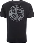 Stone Island Mens Short Sleeve T-Shirt In Black