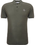 Stone Island Mens Polo Shirt In Green