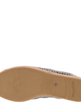 Gucci Womens Logo Embellished Quilted Leather Espadrilles In Black