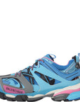 Balenciaga Womens Track Shoes In Blue