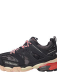 Balenciaga Womens Track Shoes In Black