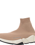 Balenciaga Womens Speed Shoes In Beige