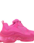 Balenciaga Womens Triple S Shoes In Pink