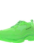 Balenciaga Mens Triple S Shoes In Green