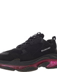 Balenciaga Mens Triple S Shoes In Black