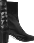Maison Margiela Womens Tabi Ankle Boots In Black