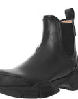 Gucci Womens Leon Leather Chelsea Boots In Black
