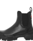 Gucci Womens Leon Leather Chelsea Boots In Black