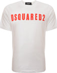 Dsquared2 Mens Short Sleeve T-Shirt In White