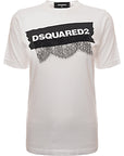 Dsquared2 Womens Short Sleeve T-shirt In White