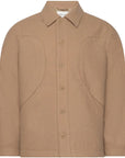 Wood Wood Men's Cream Clive Panel Shirt
