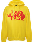 Dsquared2 Mens Sweatshirt In Yellow