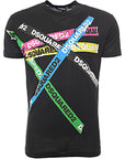 Dsquared2 Mens Short Sleeve T-Shirt In Black