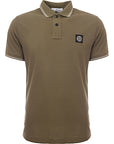 Stone Island Mens Polo Shirt In Green