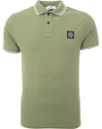 Stone Island Mens Polo Shirt In Green