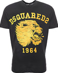 Dsquared2 Mens Short Sleeve T-Shirt In Black