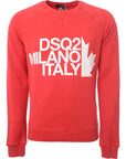 Dsquared2 Mens Sweatshirt In Red