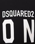 Dsquared2 Mens Short Sleeve T-Shirt In Black