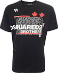 Dsquared2 Mens Short Sleeve T-Shirt In Black