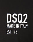 Dsquared2 Mens Short Sleeve T-Shirt In Black