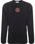 Stone Island Mens Long Sleeve T-Shirt In Black