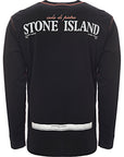 Stone Island Mens Long Sleeve T-Shirt In Black