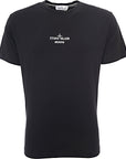 Stone Island Mens Short Sleeve T-Shirt In Black