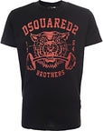 Dsquared2 Mens Short Sleeve T-shirt In Black
