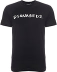 Dsquared2 Mens Short Sleeve T-shirt In Black