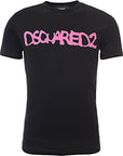 Dsquared2 Mens Short Sleeve T-Shirt In Black