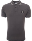 Stone Island Mens Polo Shirt In Grey