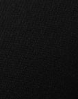 Gucci Womens Horsebit Detailed Leather Trimmed Cashmere Sweater In Black