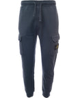 Stone Island Mens Fleece Pants In Blue