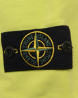 Stone Island Mens Fleece Bermuda Shorts In Yellow