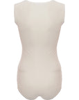Jil Sander Womens Second Skin Round Neck Tank Top Slvless Body in White