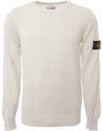 Stone Island Mens Sweater In White