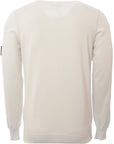 Stone Island Mens Sweater In White