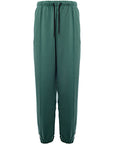Moncler Genius Womens Alicia Keys Cotton Drawstring Oversized Sweatpants in Green