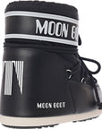 Moonboot Womens Icon Low Nylon Lace Up Boot in Black