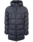 Sandbanks Mens Ravine Hooded Mid Puffer Coat