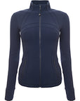 Lululemon Womens C/O Define Nulu Zip Up Jacket in Navy