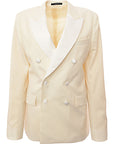 Mens Paul Smith 2 Button Jacket In Cream