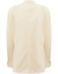 Mens Paul Smith 2 Button Jacket In Cream