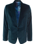 Mens Paul Smith 2 Button Jacket In Green