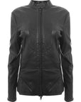 Diesel Womens Sory Leather Jacket