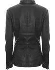 Diesel Womens Sory Leather Jacket
