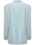 Joseph Womens Jaden Double Breasted Jacket in Blue