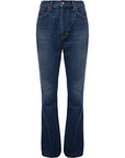 Womens Tom Ford Stone Washed Denim Flare Jeans In Blue