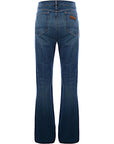 Womens Tom Ford Stone Washed Denim Flare Jeans In Blue